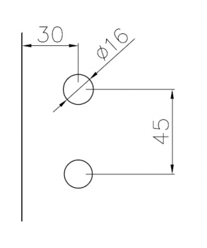 FH 061R.BL schwarz matt